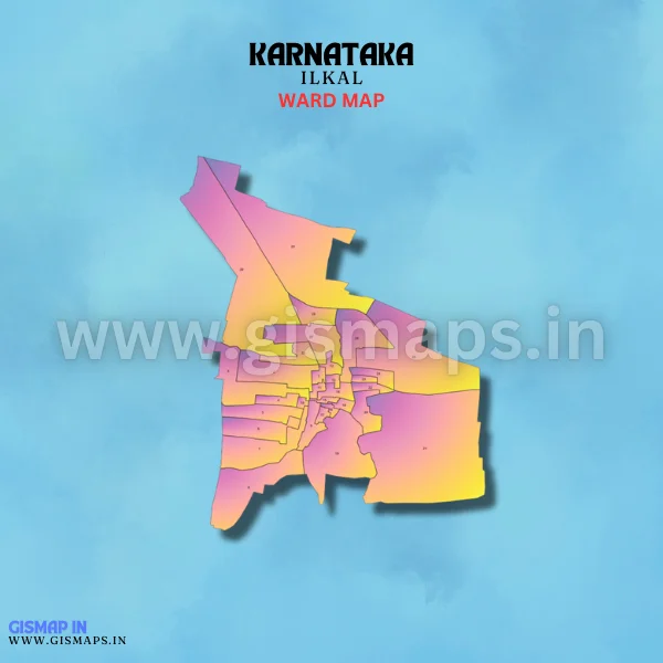 IlkalIlkal Ward Map (Karnataka)